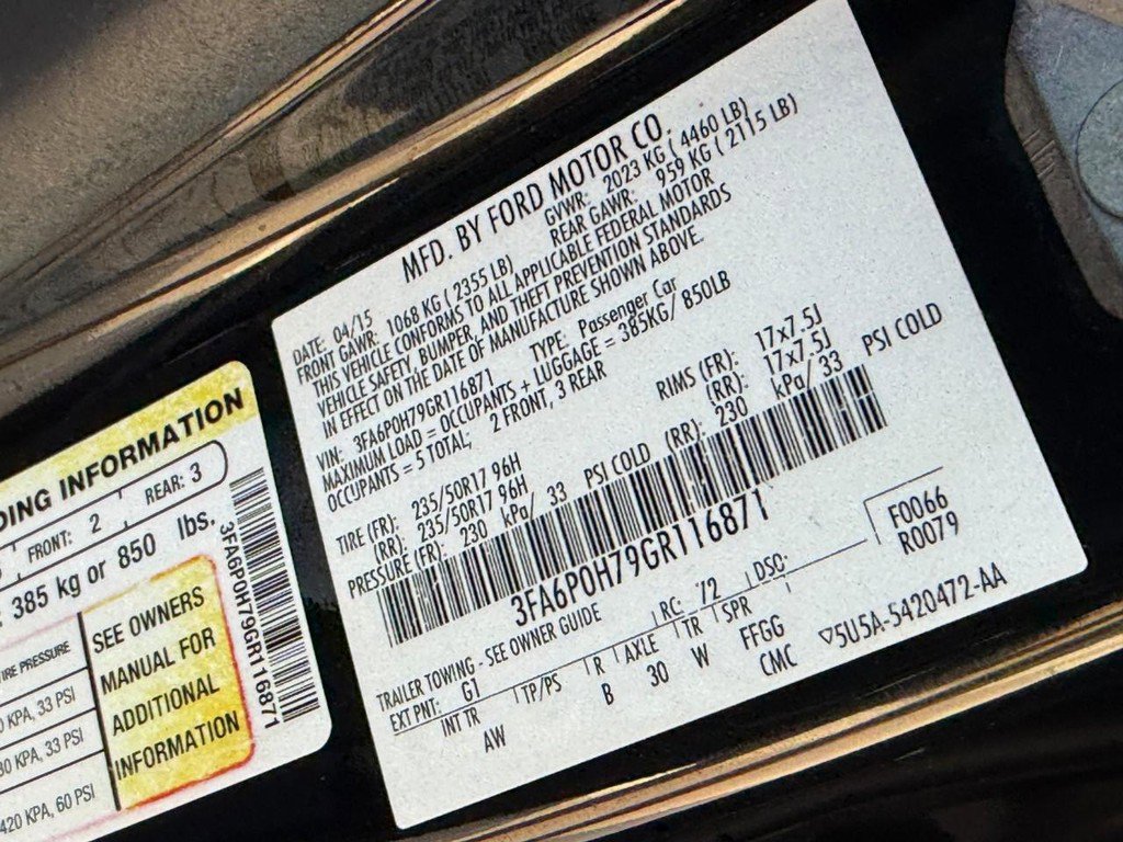 Used 2016 Ford Fusion SE image 22