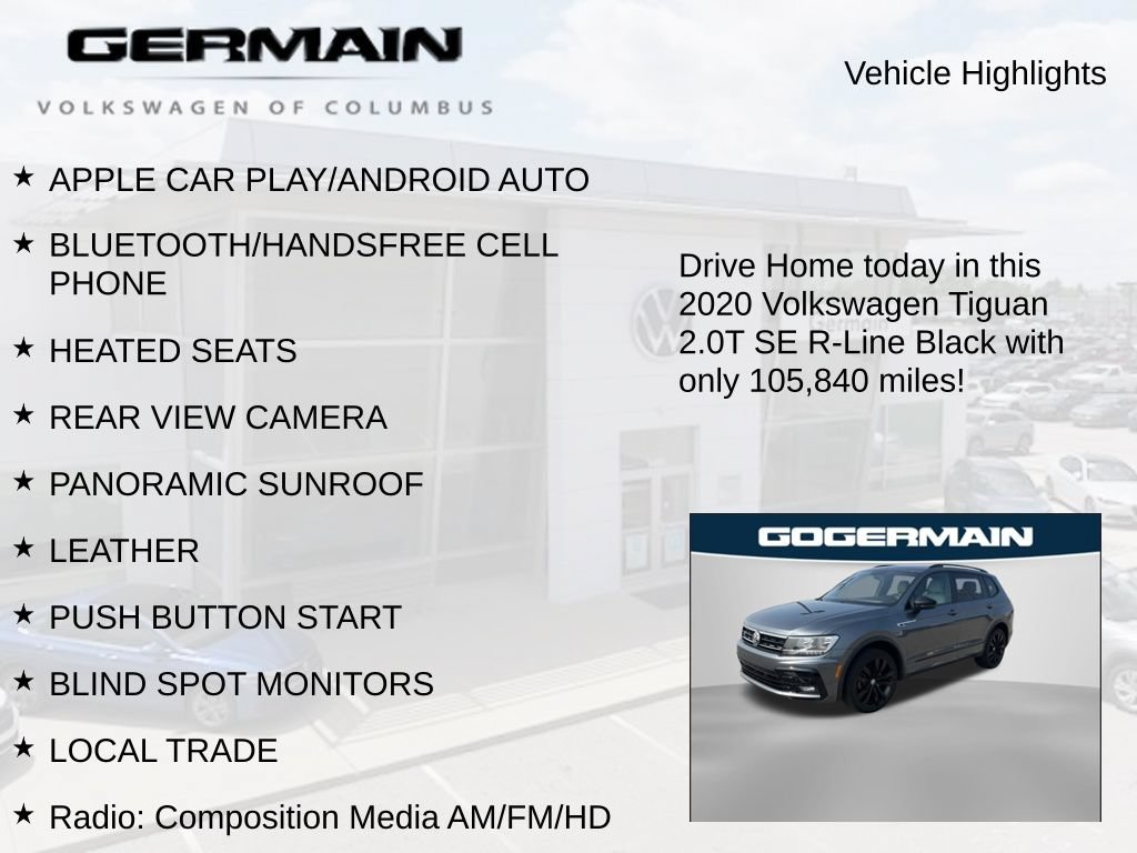 Used 2020 Volkswagen Tiguan SE R-Line AWD/4WD image 5
