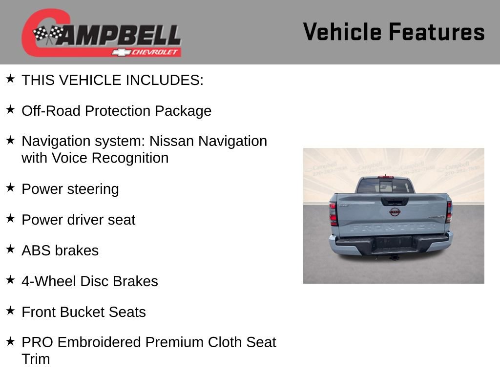 Used 2022 Nissan Frontier PRO-4X w/ Off-Road Protection Package image 5