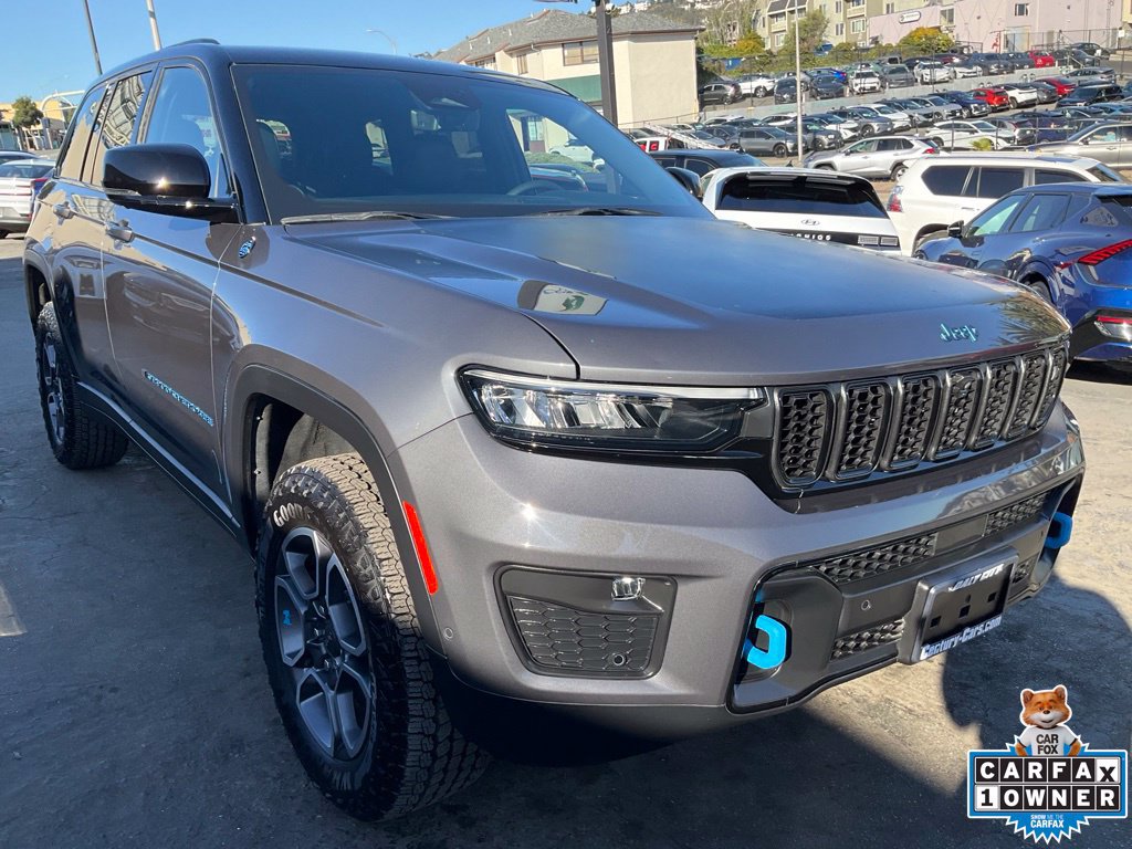 Used 2023 Jeep Grand Cherokee Trailhawk w/ Advanced Protech Group II AWD/4WD image 74