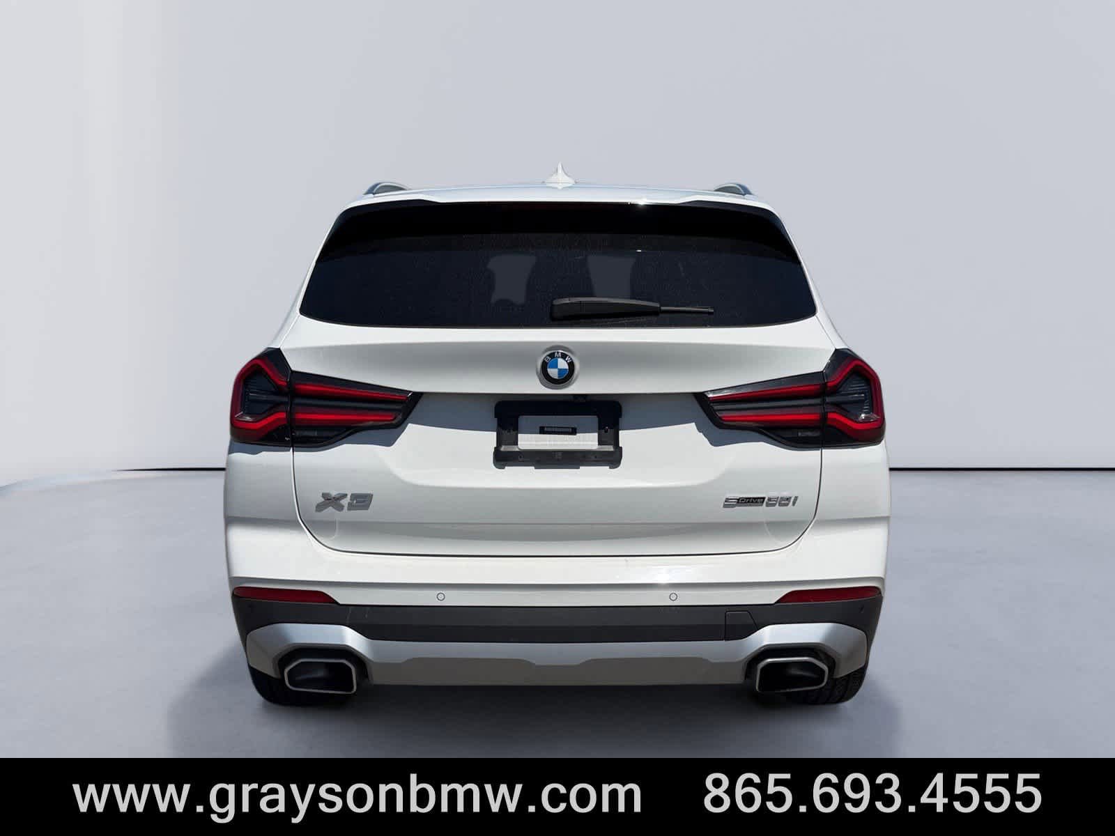 Used 2022 BMW X3 sDrive30i w/ Convenience Package RWD image 4