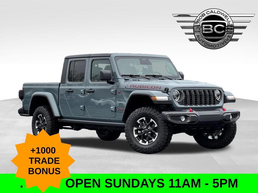 New 2026 Jeep Gladiator Rubicon w/ Safety Group