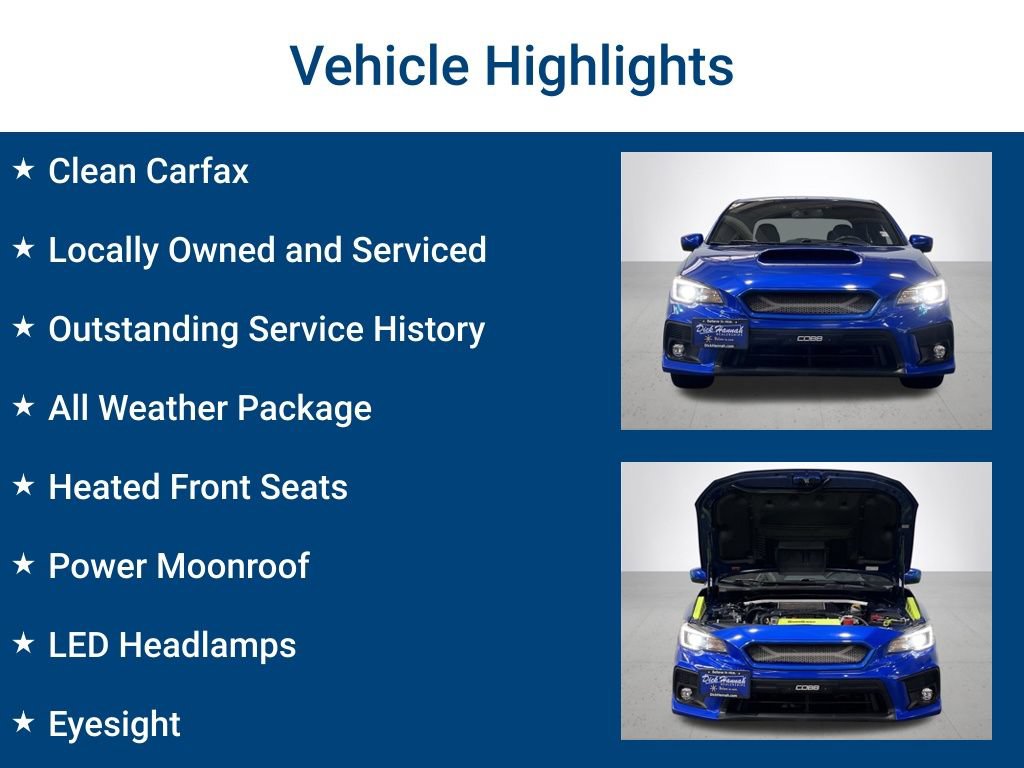 Used 2021 Subaru WRX Limited AWD/4WD image 3