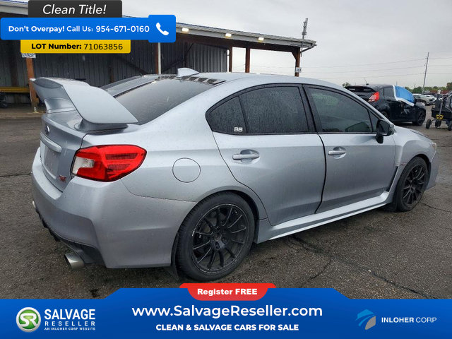 Used 2015 Subaru WRX STI Limited AWD/4WD image 4