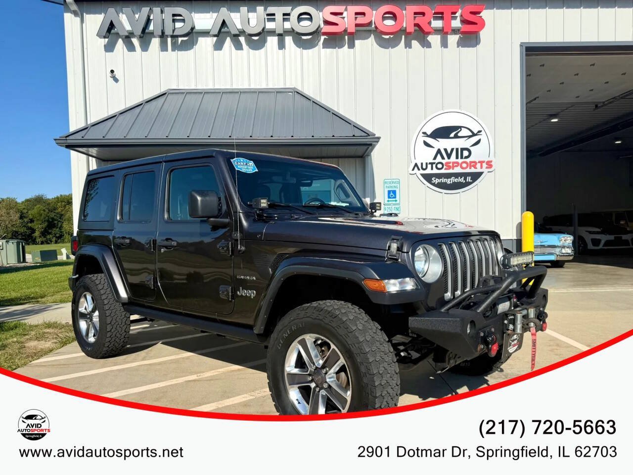 Used 2018 Jeep Wrangler Unlimited Sahara