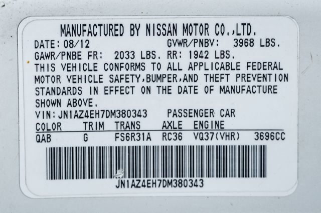 Used 2013 Nissan 370Z Coupe RWD image 65