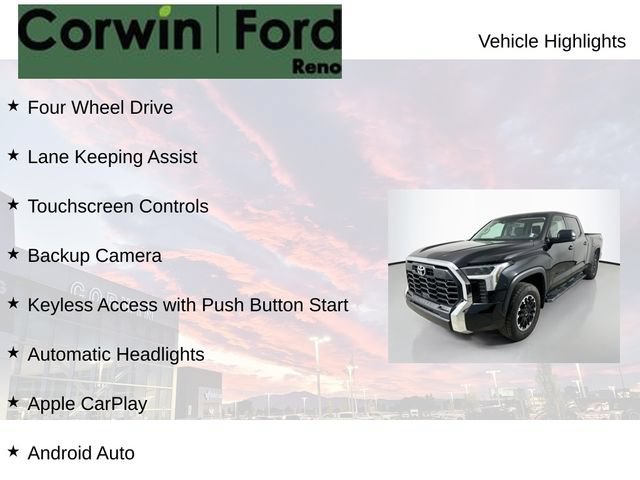 Used 2023 Toyota Tundra SR5 w/ TRD Off-Road Package AWD/4WD image 8