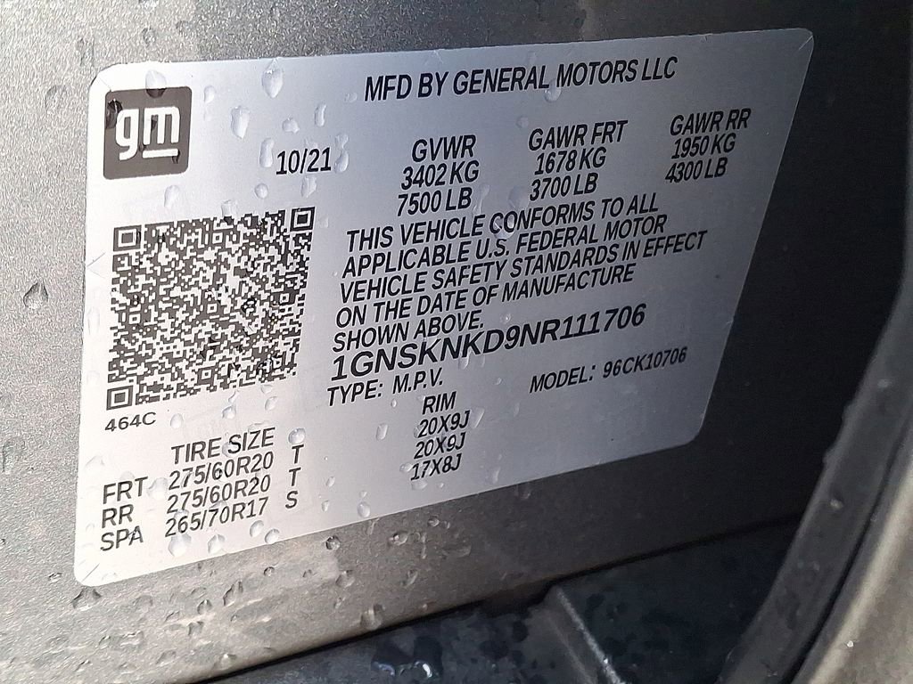 Used 2022 Chevrolet Tahoe LT w/ LT Signature Package image 29