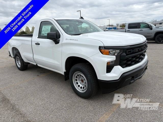 New 2026 Chevrolet Silverado 1500 W/T w/ WT Value Package RWD image 9