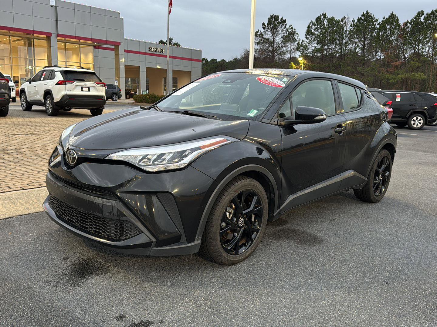 Certified 2022 Toyota C-HR Nightshade image 2