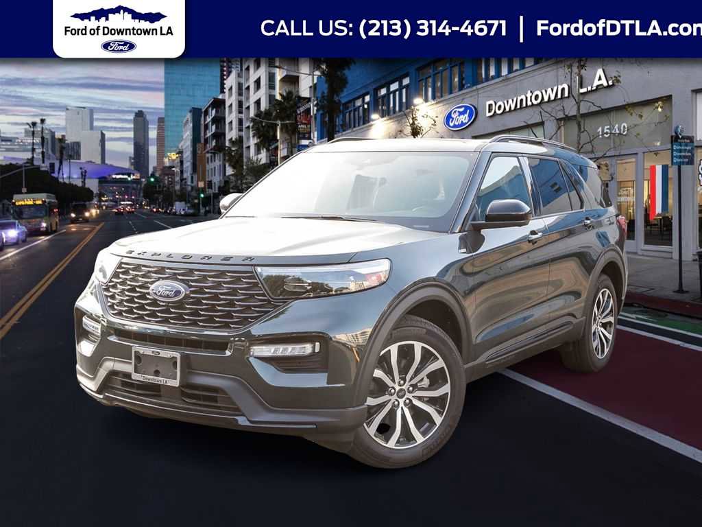 New 2023 Ford Explorer ST-Line w/ Class IV Trailer Tow Package image 1