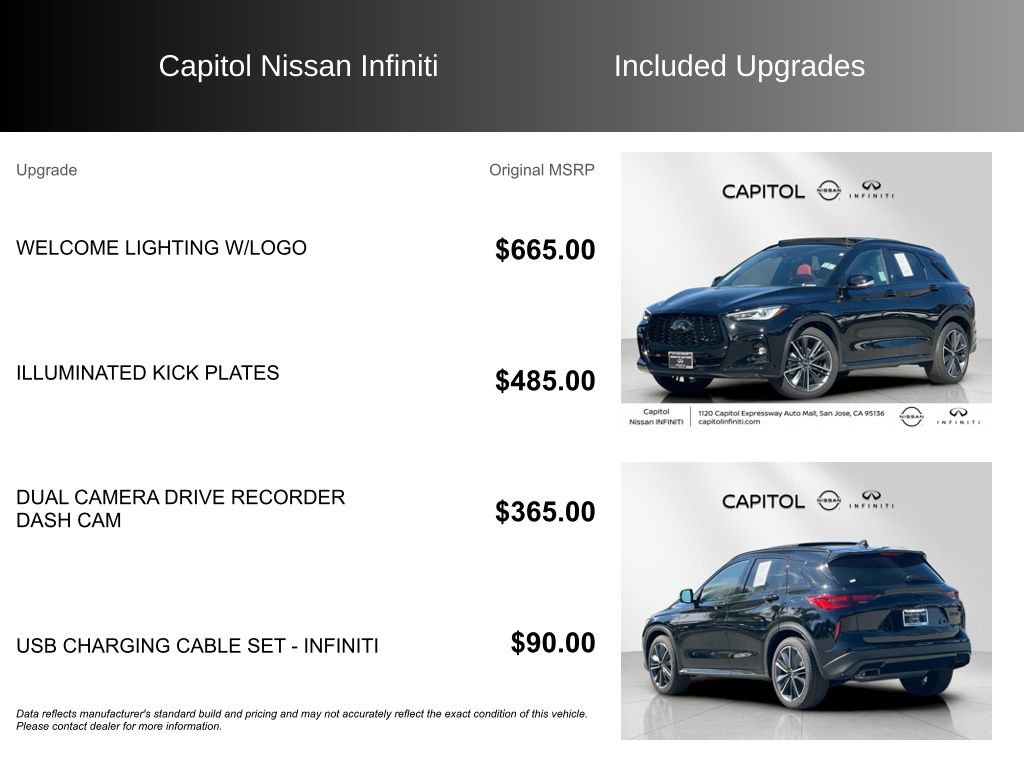 Used 2025 INFINITI QX50 Sport image 8