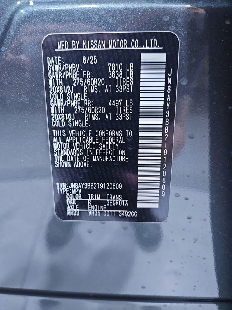 New 2026 Nissan Armada SL w/ Captain's Chari Seat Package image 30