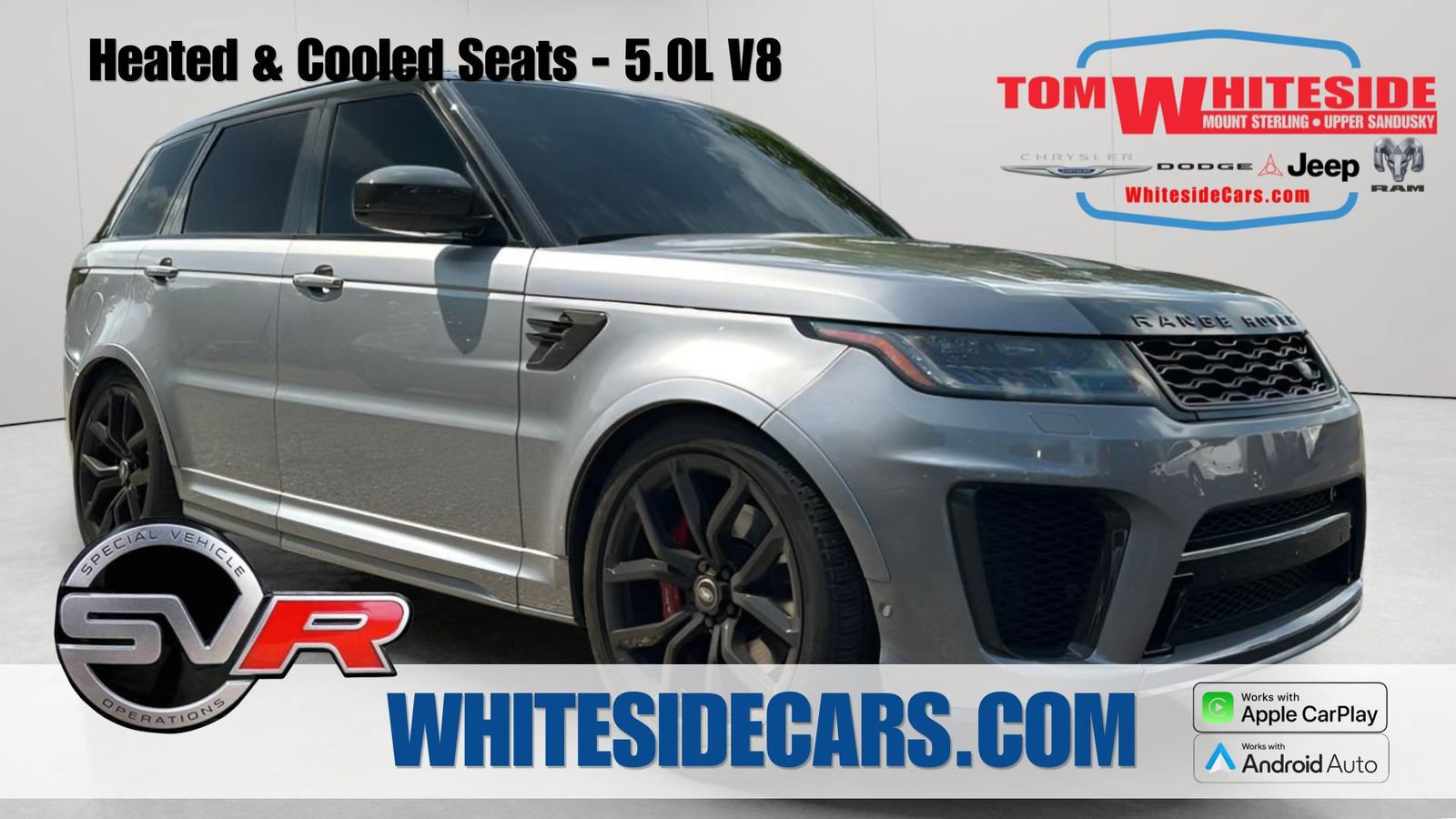 Used 2021 Land Rover Range Rover Sport SVR