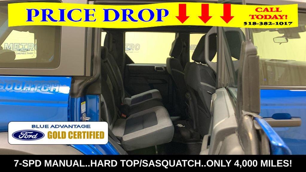 Certified 2025 Ford Bronco 4-Door w/ Sasquatch Package AWD/4WD image 15