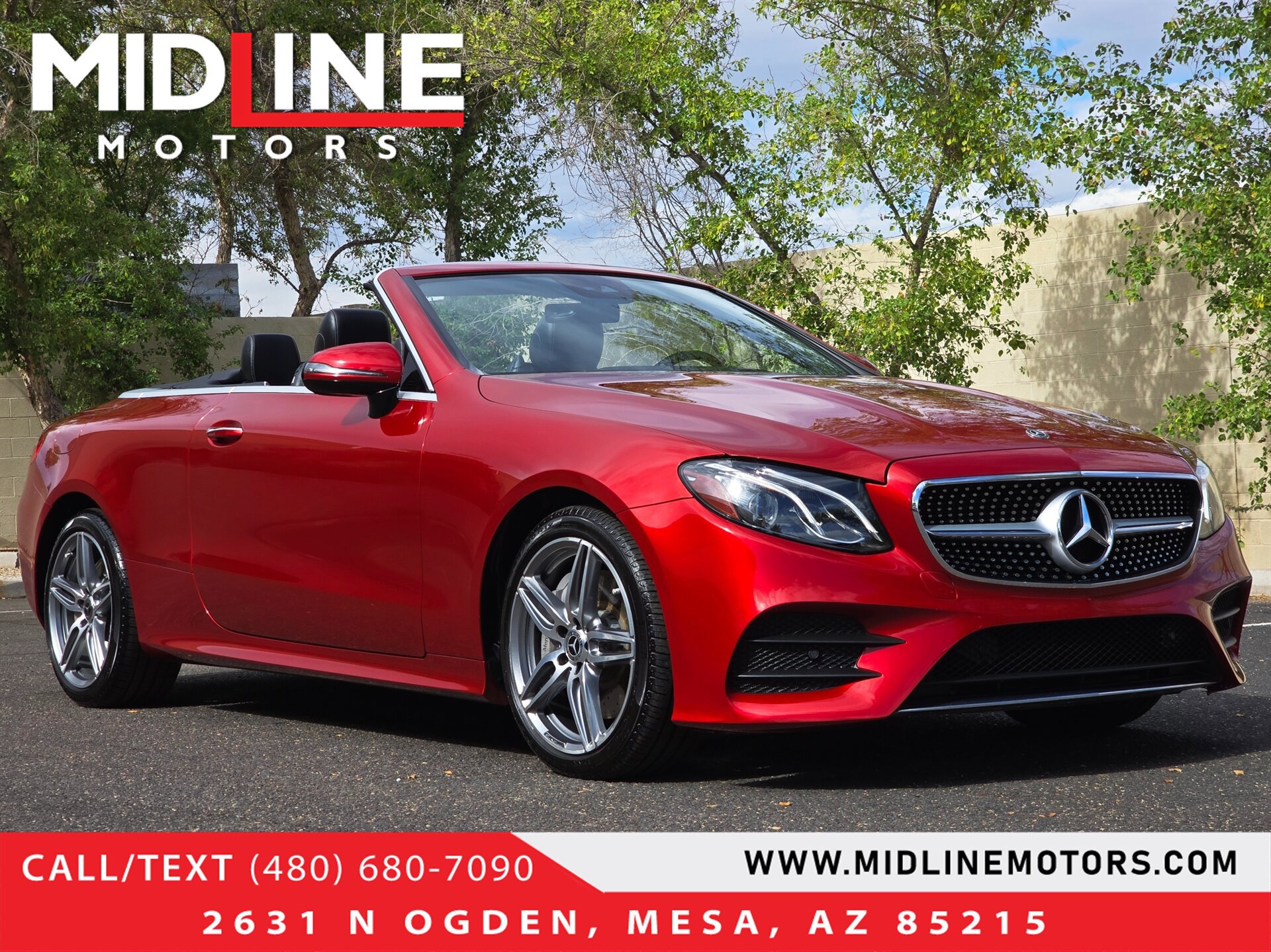 Used 2019 Mercedes-Benz E 450 4MATIC Cabriolet