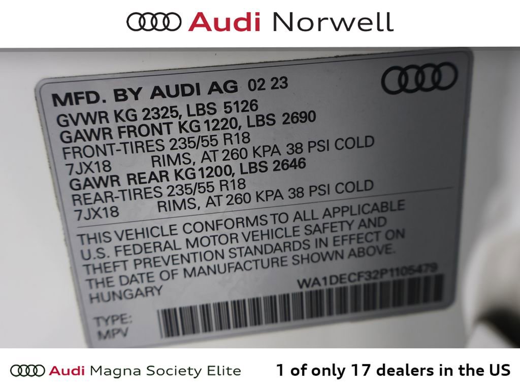 Used 2023 Audi Q3 2.0T Premium w/ Convenience Package AWD/4WD image 3
