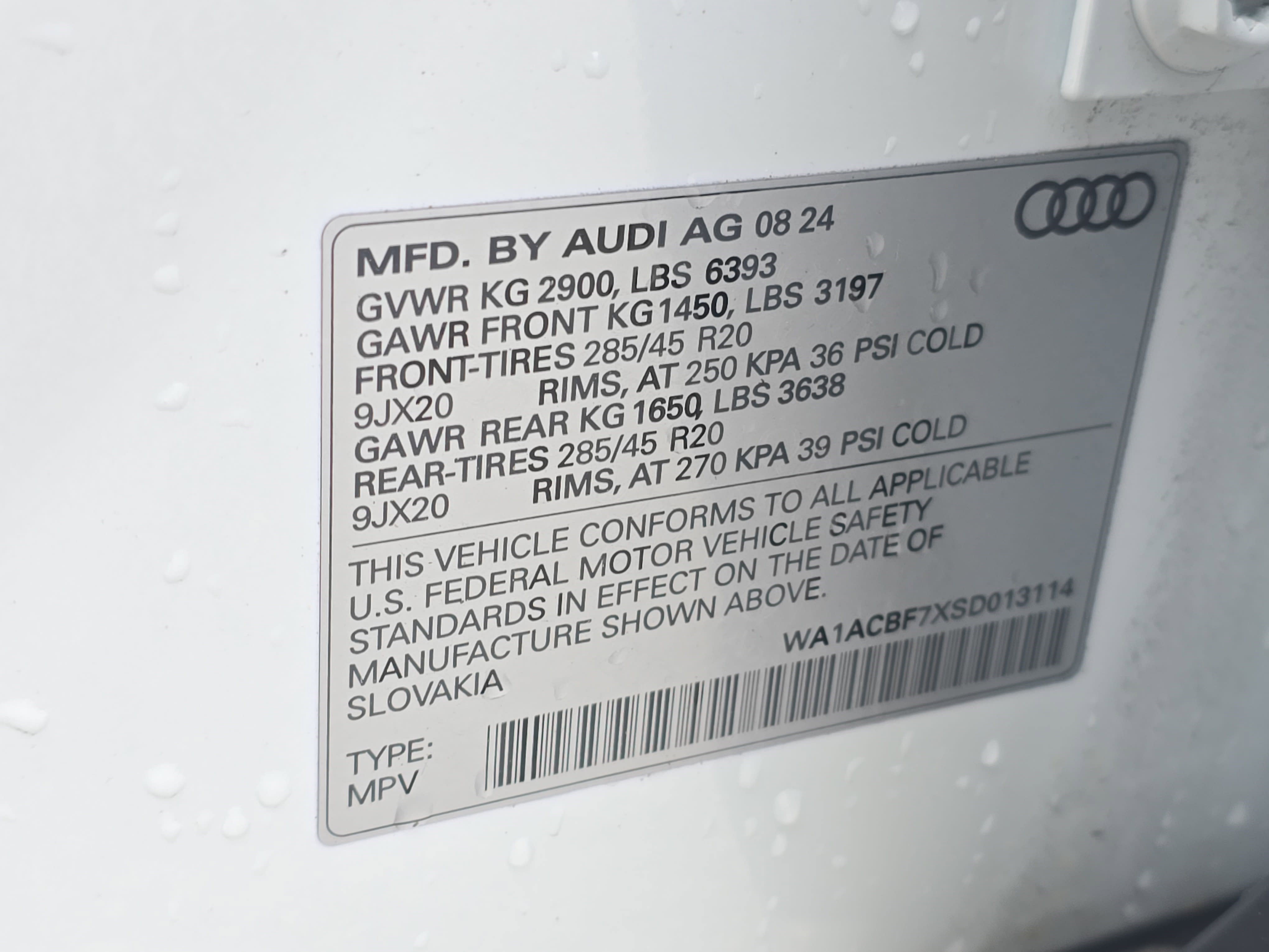 Certified 2025 Audi Q7 2.0T Premium w/ Convenience Package image 34