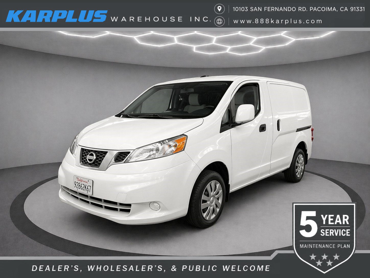 Used 2021 Nissan NV200 SV w/ Back Door Glass Package FWD image 1
