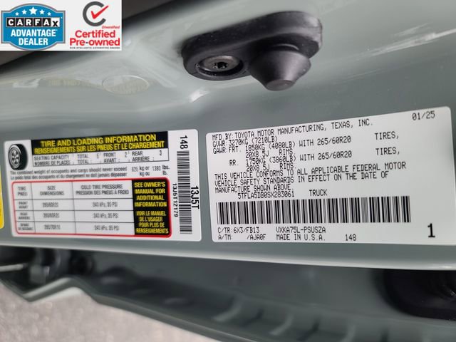 Used 2025 Toyota Tundra SR5 w/ SR5 Convenience Package image 44