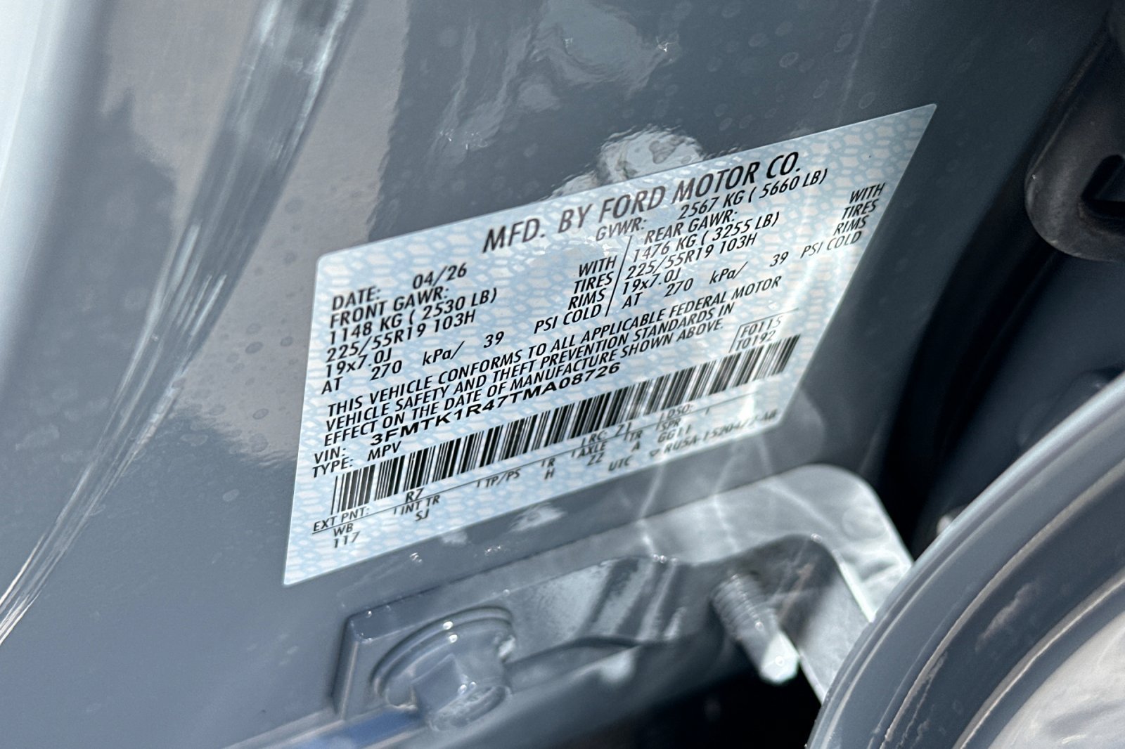 New 2026 Ford Mustang Mach-E Select w/ Interior Protection Package RWD image 27