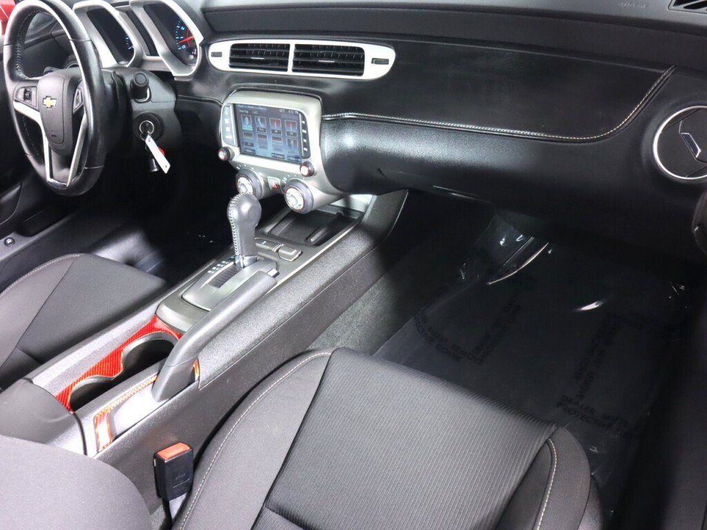 Used 2015 Chevrolet Camaro LT w/ LPO, Black Appearance Package RWD image 35
