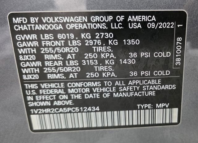 Used 2023 Volkswagen Atlas SE AWD/4WD image 42