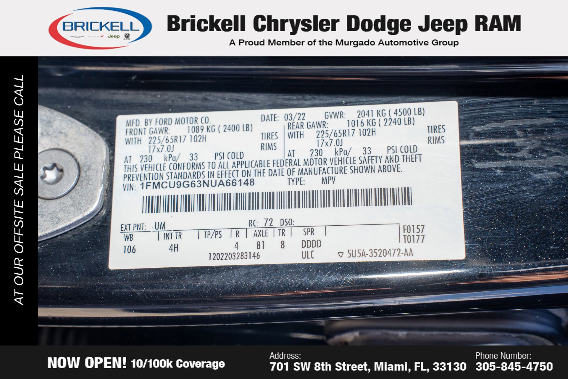 Used 2022 Ford Escape SE image 36