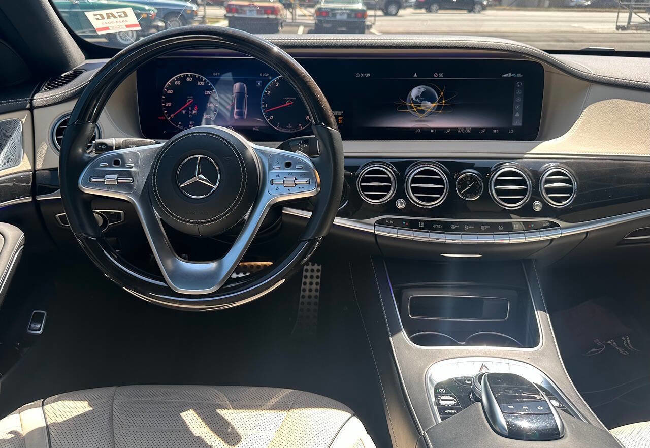 Used 2020 Mercedes-Benz S 450 Sedan w/ AMG Line Exterior image 21