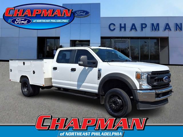 Certified 2022 Ford F550 4x4 Crew Cab Super Duty w/ Power Equipment Group image 1