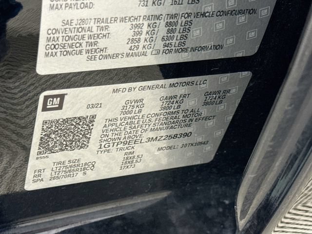 Used 2021 GMC Sierra 1500 AT4 w/ AT4 Value Package AWD/4WD image 33