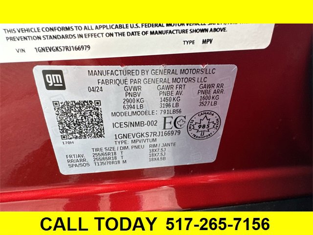 Used 2024 Chevrolet Traverse LT image 35