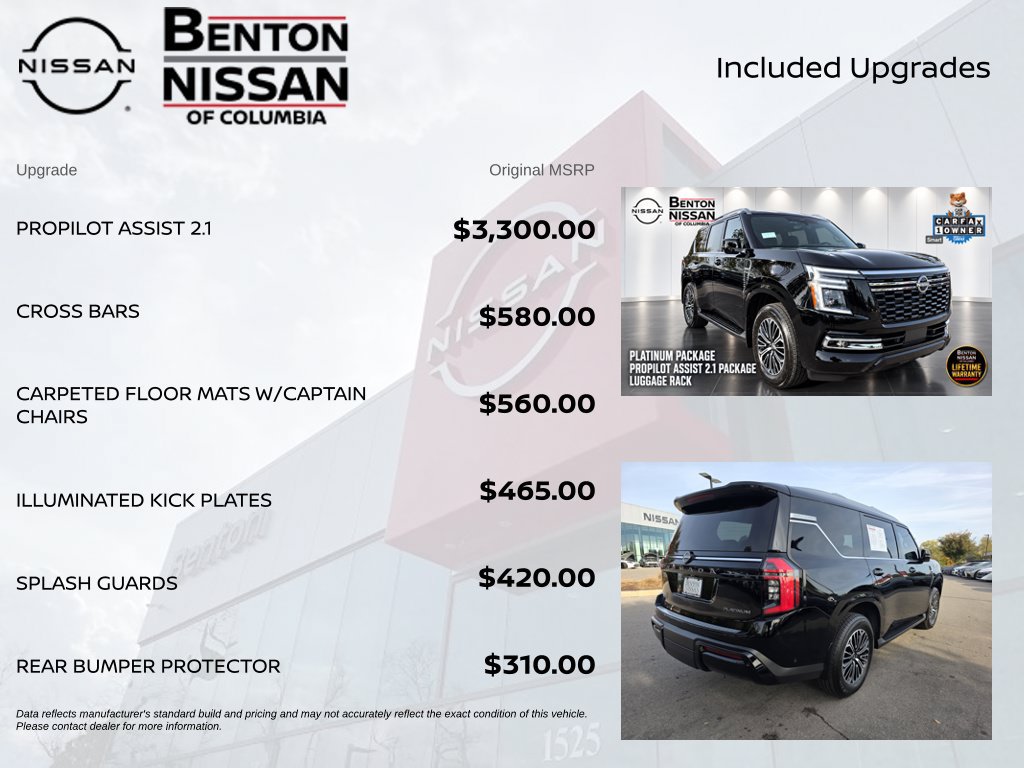 Certified 2026 Nissan Armada Platinum AWD/4WD image 5