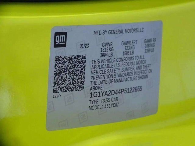 Used 2023 Chevrolet Corvette Stingray Coupe w/ 1LT image 32