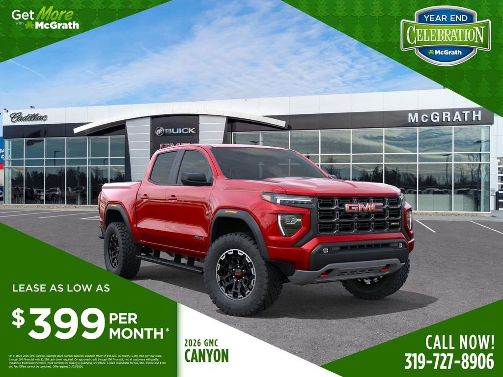 New 2026 GMC Canyon AT4