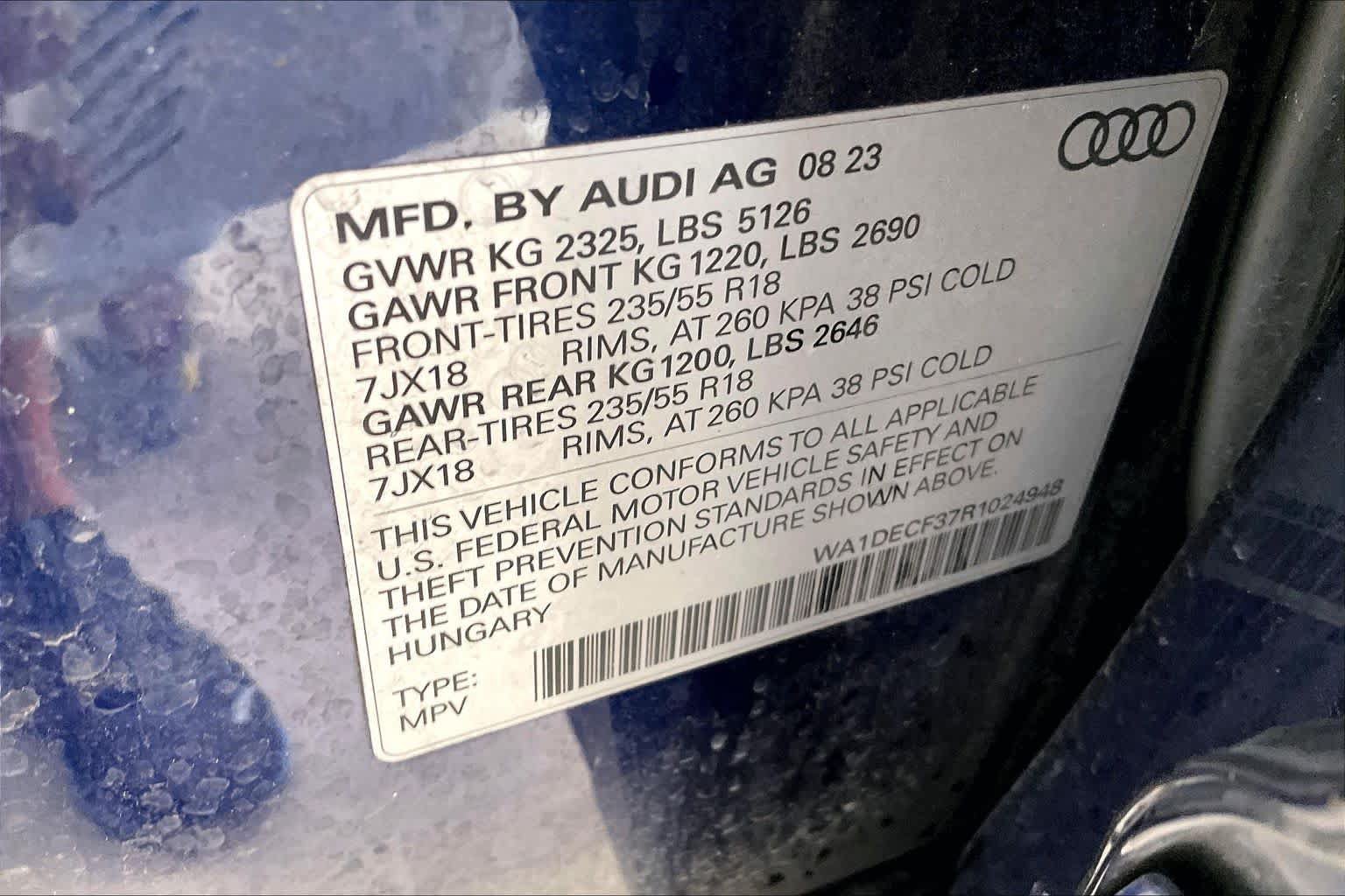 Used 2024 Audi Q3 2.0T Premium AWD/4WD image 33