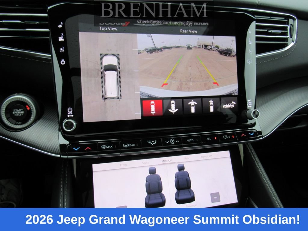 New 2026 Jeep Grand Wagoneer Summit w/ Rear Seat Video Group I AWD/4WD image 16