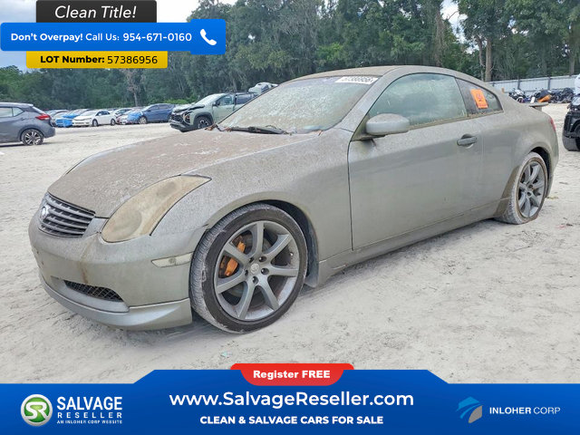 Used 2004 INFINITI G35 Coupe w/ Premium Pkg RWD image 1
