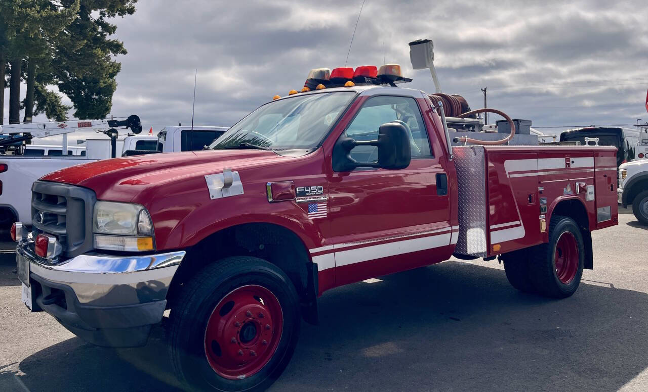 Used 2003 Ford F450 4x4 Regular Cab Super Duty image 8