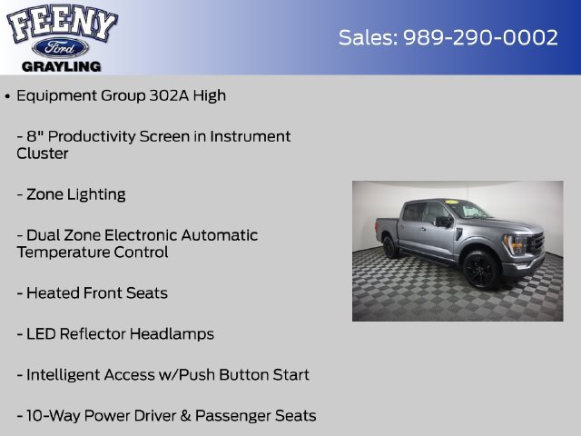 Certified 2023 Ford F150 XLT w/ Equipment Group 302A High AWD/4WD image 17