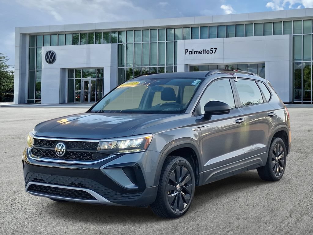 Certified 2022 Volkswagen Taos S w/ IQ Drive S Package FWD image 3