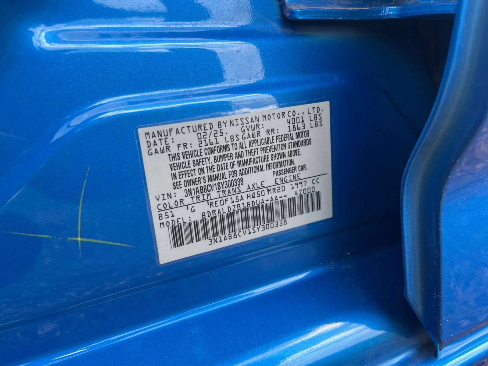 Used 2025 Nissan Sentra SV FWD image 26