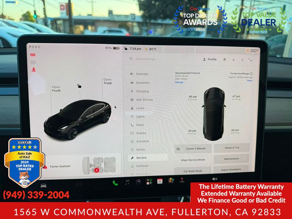 Used 2018 Tesla Model 3 Long Range RWD image 38