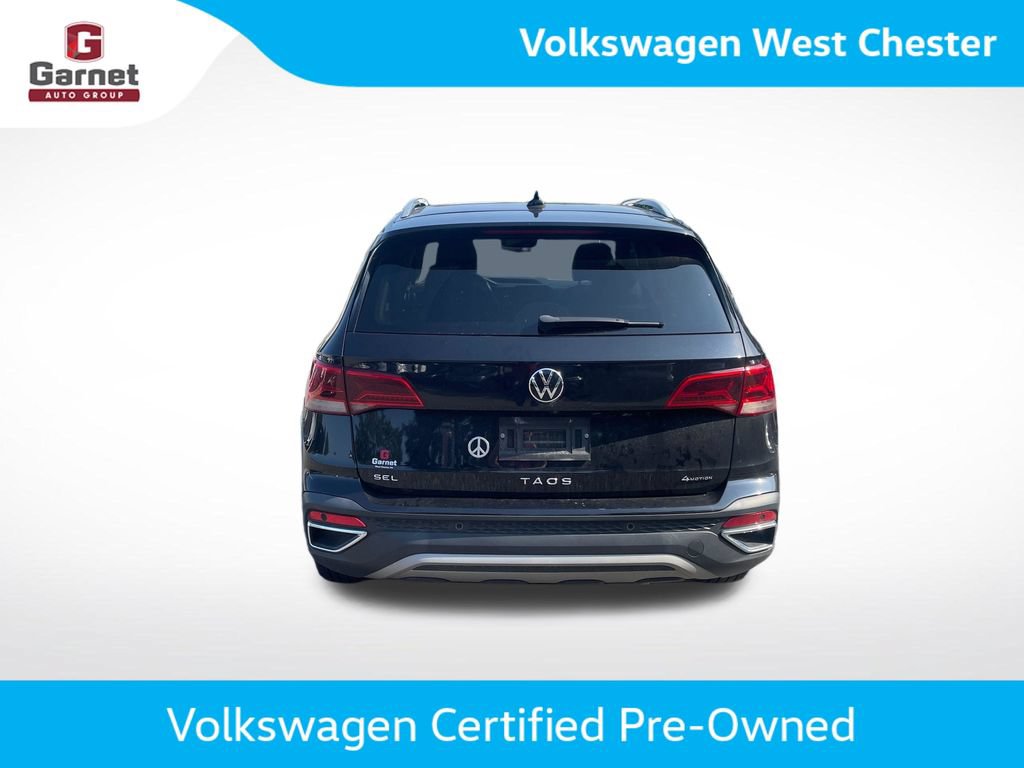Used 2022 Volkswagen Taos SEL w/ Panoramic Sunroof Package AWD/4WD image 4