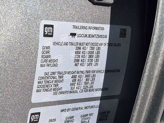 New 2026 Chevrolet Silverado 1500 High Country w/ Technology Package AWD/4WD image 16