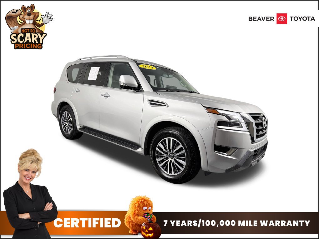 Used 2024 Nissan Armada SL w/ Captain's Chairs Package RWD image 1
