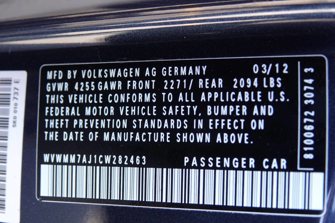 Used 2012 Volkswagen Golf TDI FWD image 56