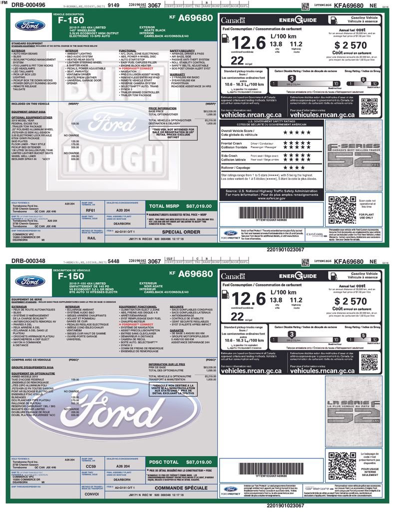 Used 2019 Ford F150 Limited AWD/4WD image 26
