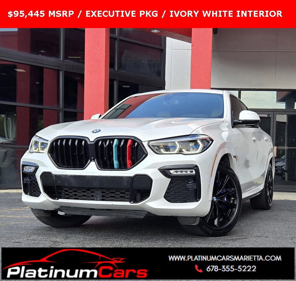 Used 2020 BMW X6 M50i w/ Executive Package