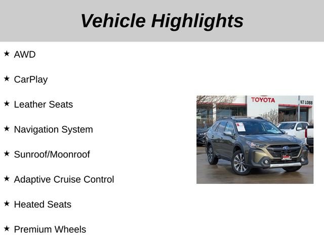 Used 2023 Subaru Outback Touring XT AWD/4WD image 5